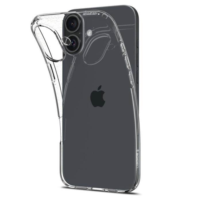 Bild 6, Spigen Spigen iPhone 16 Skal Liquid Crystal Clear - Teknikhallen.se