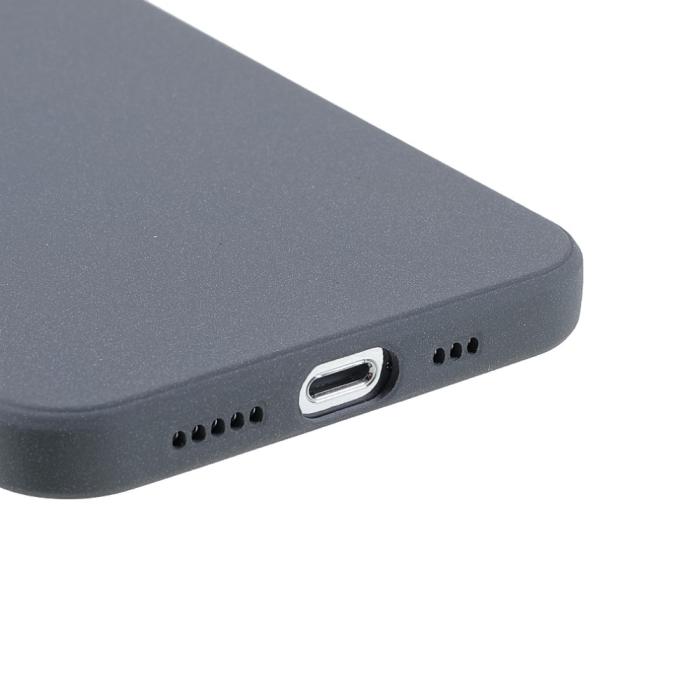 Bild 5,  iPhone 13 Pro Max Skal Matt TPU Grå - Teknikhallen.se