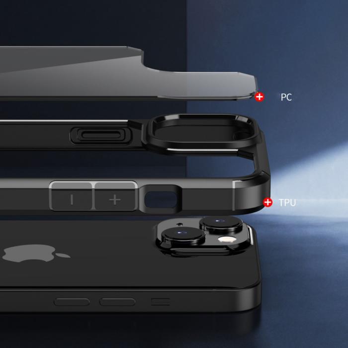 Bild 2,  iPhone 15 Plus Skal Defense Armor Hybrid Mörk Lila - Teknikhallen.se