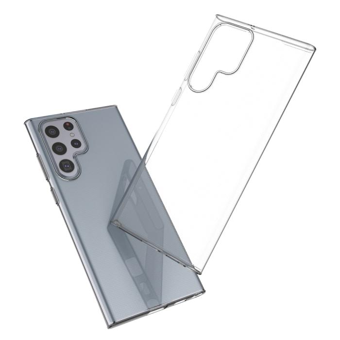 Bild 5,  Samsung Galaxy S22 Ultra Skal TPU Transparent - Teknikhallen.se