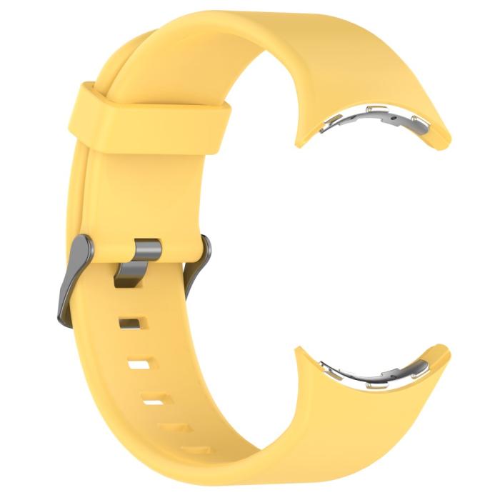 Bild 2,  Google Pixel Watch 4 / 3 45 mm Armband Silikon Gul - Teknikhallen.se