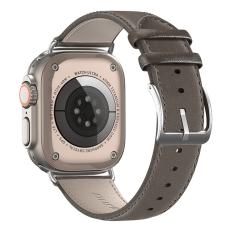 DUX DUCIS DUX DUCIS Apple Watch 42/44/45/46/49 mm Armband &Auml;kta L&auml;der - Teknikhallen.se