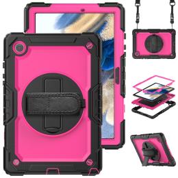  Galaxy Tab A8 10.5 Skal Shockproof Hybrid Kickstand Strap - Teknikhallen.se