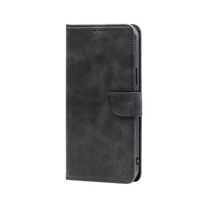 Bild 2,  Motorola Moto G13 / G23 / G53 5G Fodral Solid Läder Svart - Teknikhallen.se