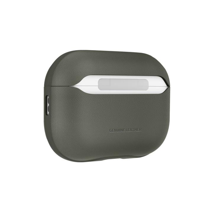 Bild 4, Tech-Protect Tech-Protect AirPods Pro 3 Skal NaturalFit Olive Green - Teknikhallen.se