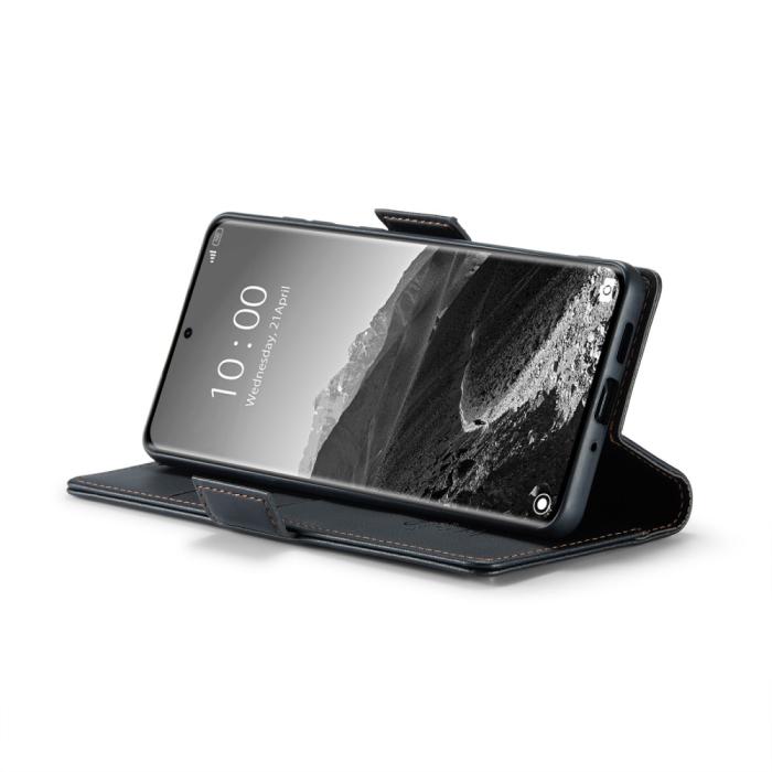 Bild 4, CASEME CASEME Redmi Note 14 Pro/Pro Plus 5G Fodral RFID Läder Svart - Teknikhallen.se