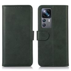  Xiaomi 12T / 12T Pro Fodral Solid L&auml;der Gr&ouml;n - Teknikhallen.se
