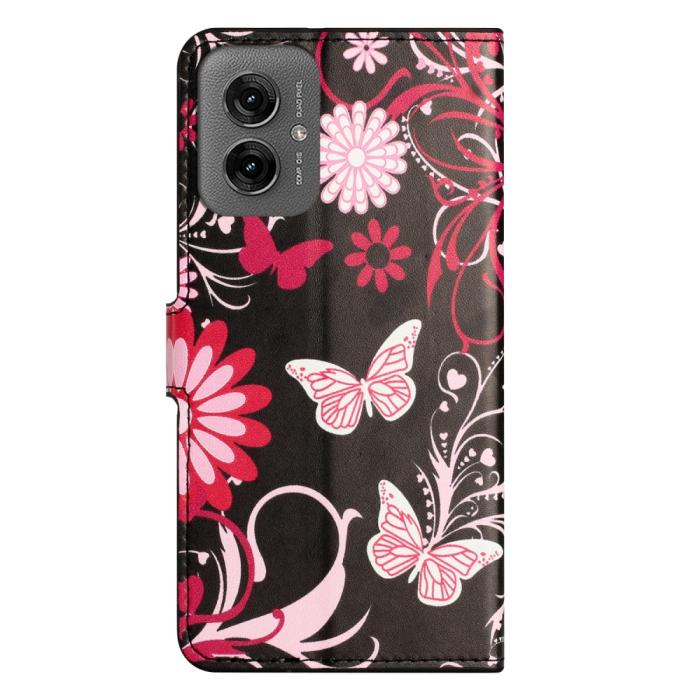Bild 5,  Motorola Moto G55 5G Fodral Med Tryck Fjärilar - Teknikhallen.se