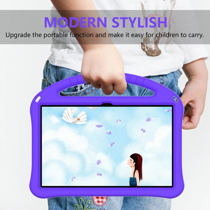 Bild 6,  Lenovo Tab P11 Pro Gen 2 Skal EVA Shockproof för Barn Lila - Teknikhallen.se