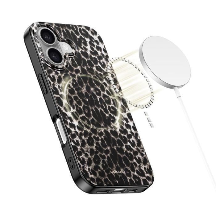 Bild 5, Tech-Protect Tech-Protect iPhone 17 Skal MagSafe Lamano Leopard - Teknikhallen.se