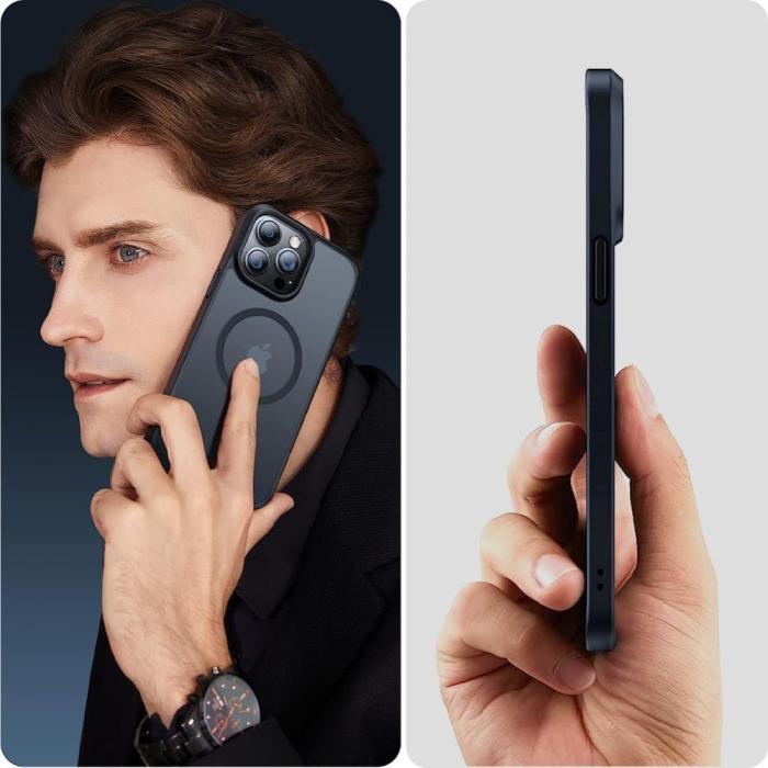 Bild 6, Tech-Protect Tech-Protect iPhone 7/8/SE Skal MagSafe MagMat Svart - Teknikhallen.se