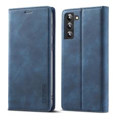 LC.IMEEKE LC.IMEEKE Samsung Galaxy S22 Plus Fodral Flip L&auml;der Bl&aring; - Teknikhallen.se