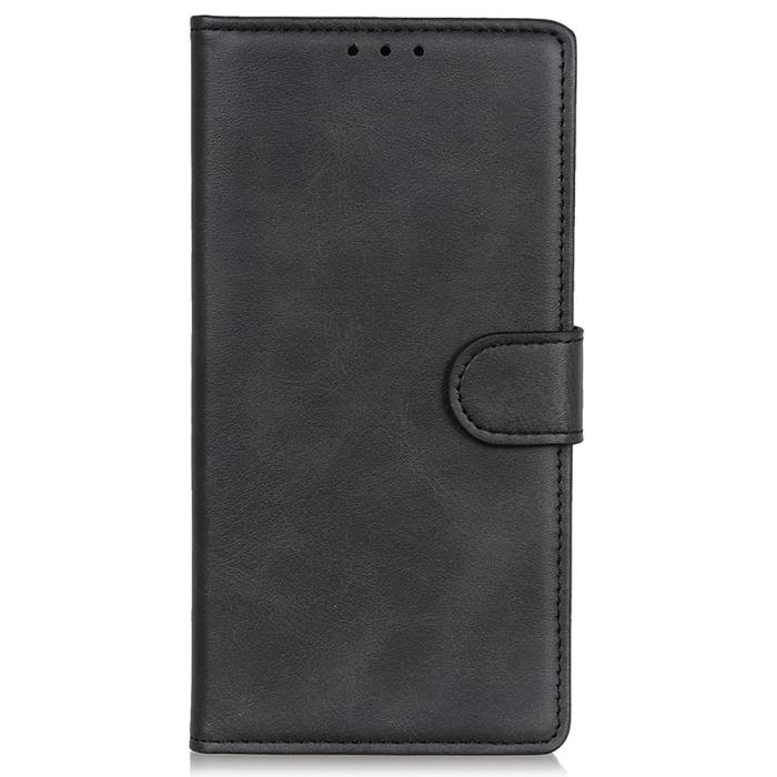 Bild 6,  Samsung Galaxy A35 5G Fodral Läder Svart - Teknikhallen.se