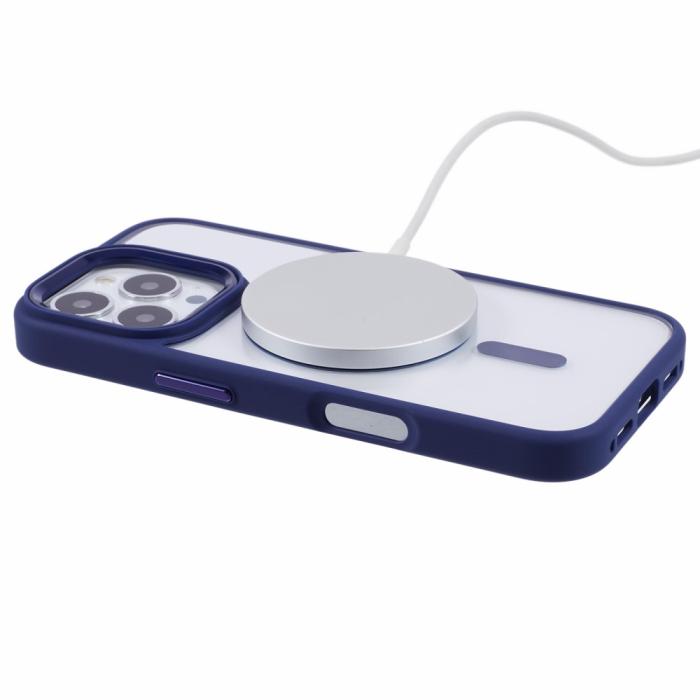 Bild 4,  iPhone 16 Pro Skal MagSafe Blå - Teknikhallen.se