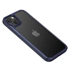  iPhone 15 Plus Skal Defense Armor Hybrid Bl&aring; - Teknikhallen.se