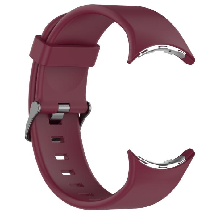 Bild 2,  Google Pixel Watch 4 / 3 45 mm Armband Silikon Vinröd - Teknikhallen.se