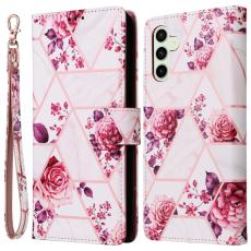  Samsung Galaxy S24 FE Fodral Marmor Rosa - Teknikhallen.se