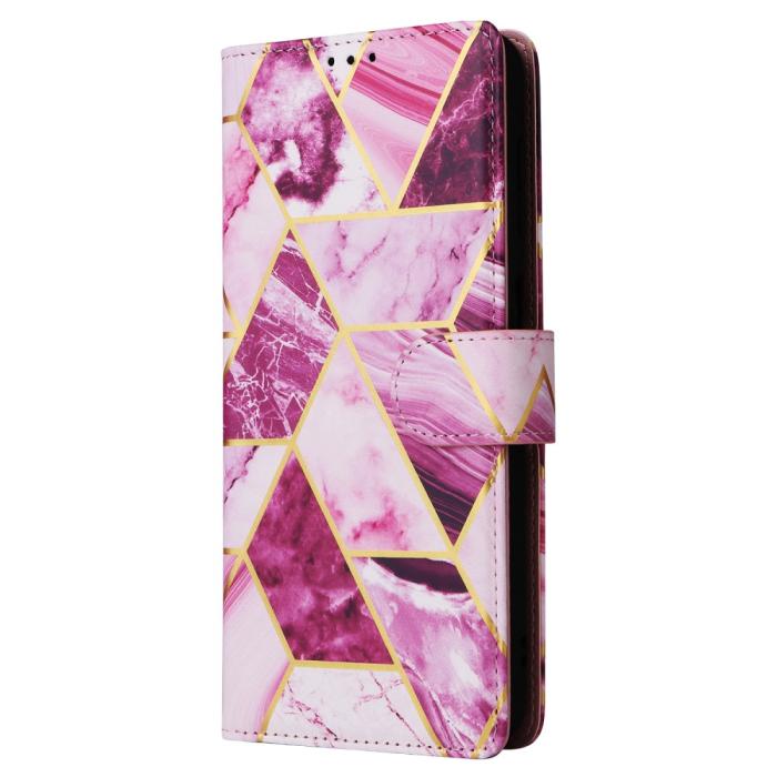 Bild 6,  Samsung Galaxy S24 FE Fodral Marmor Rosa - Teknikhallen.se
