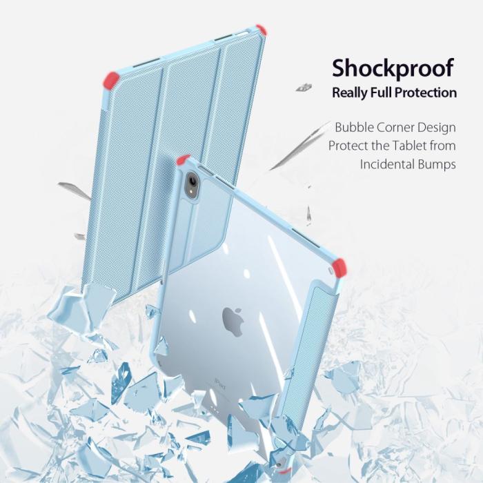 Bild 5, DUX DUCIS DUX DUCIS iPad 11 2025 / 10.9 2022 Fodral TOBY Tri-Fold Blå - Teknikhallen.se