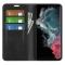  Samsung Galaxy S23 Ultra Fodral Flip Skin Touch Svart - Teknikhallen.se