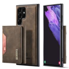 DG.MING DG.MING Galaxy S23 Ultra Skal Med Magnetisk Pl&aring;nbok Brun - Teknikhallen.se