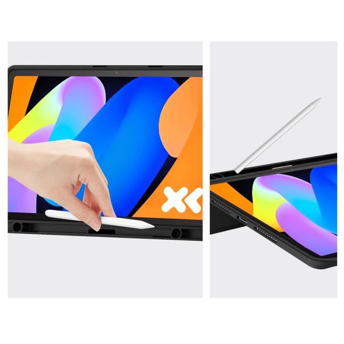 Bild 6, Tech-Protect Tech-Protect Lenovo Idea Tab 11 Fodral SmartCase Pennhållare Svart - Teknikhallen.se