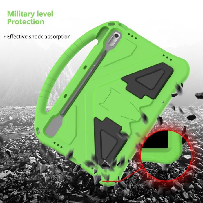 Bild 5,  Lenovo Tab P11 Pro Gen 2 Skal EVA Shockproof för Barn Grön - Teknikhallen.se