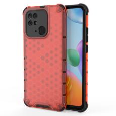  Xiaomi Redmi 10C Skal Armor Honeycomb R&ouml;d - Teknikhallen.se