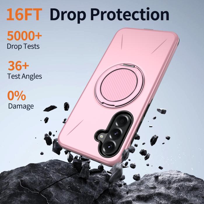 Bild 3,  Samsung Galaxy A27 5G Skal Magsafe Kickstand Rosa - Teknikhallen.se
