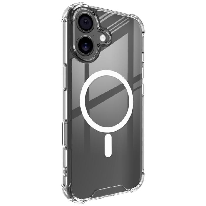 Bild 2, IMAK IMAK iPhone 17 Skal MagSafe Shockproof Transparent - Teknikhallen.se