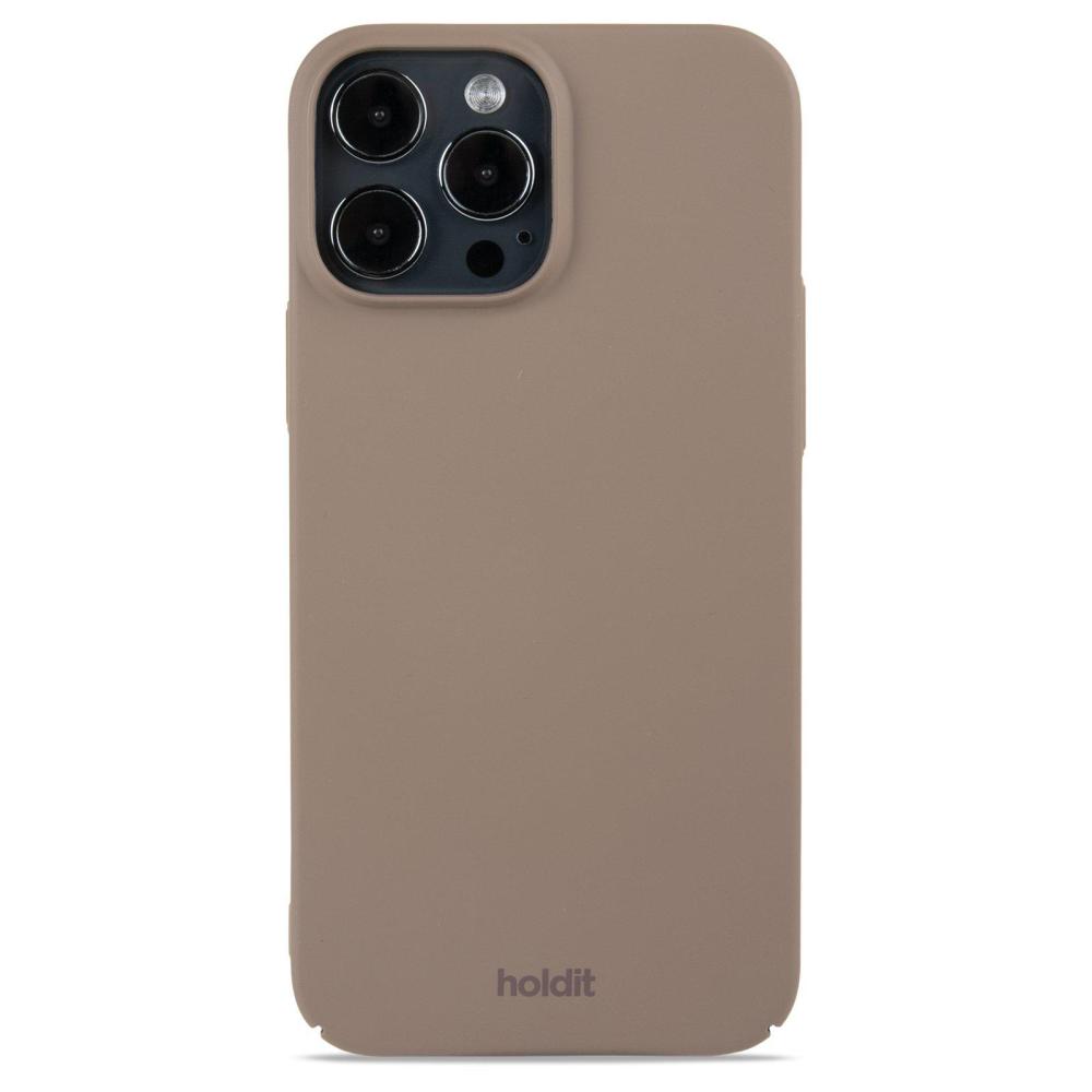 holdit holdit iPhone 13 Pro Max Mobilskal Slim Mocha Brown - Teknikhallen.se