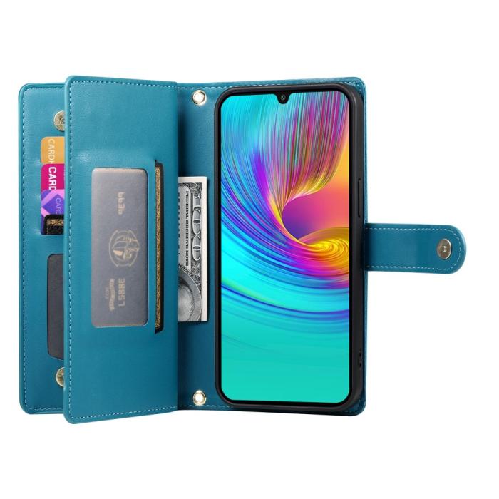 Bild 2,  Samsung Galaxy A16 / A26 5G Fodral Med Kortfack Blå - Teknikhallen.se