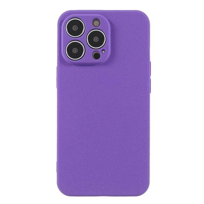 Bild 2,  iPhone 13 Pro Max Skal Matt TPU Lila - Teknikhallen.se