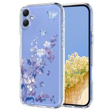  Samsung Galaxy A07 4G Skal Med Tryck Blommor - Teknikhallen.se