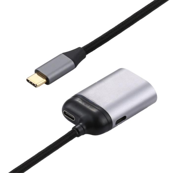 Bild 2,  100W USB-C PD Till HDMI Kabel Adapter 4K 60Hz - Teknikhallen.se