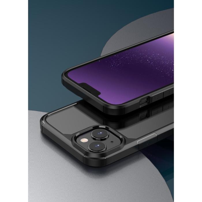 Bild 6,  iPhone 15 Plus Skal Defense Armor Hybrid Blå - Teknikhallen.se