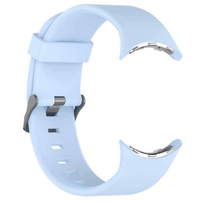 Bild 2,  Google Pixel Watch 4 / 3 45 mm Armband Silikon Ljus Blå - Teknikhallen.se