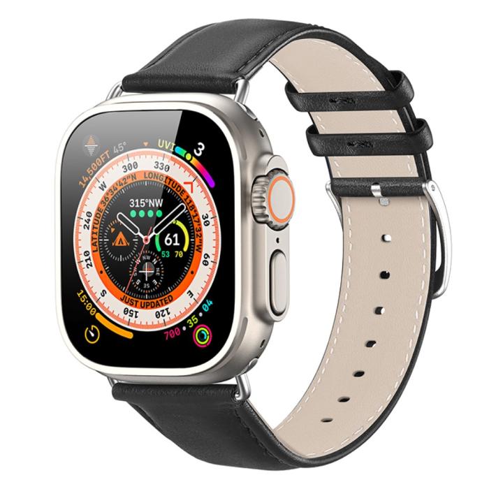 Bild 2, DUX DUCIS DUX DUCIS Apple Watch 38/40/41/42 mm mm Armband Äkta Läder - Teknikhallen.se