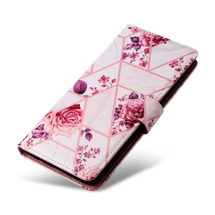 Bild 5,  Samsung Galaxy S24 FE Fodral Marmor Rosa - Teknikhallen.se