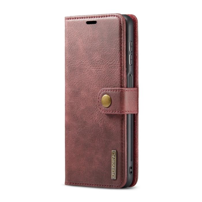 Bild 2, DG.MING DG.MING Samsung Galaxy A13 4G 2in1 Magnet Fodral / Skal Röd - Teknikhallen.se