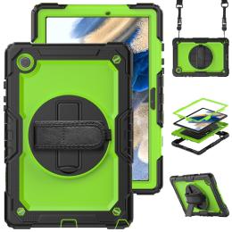  Galaxy Tab A8 10.5 Skal Shockproof Hybrid Kickstand Strap - Teknikhallen.se