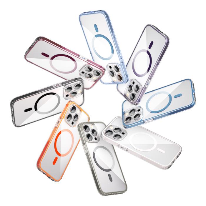 Bild 4, ColorPop ColorPop iPhone 13 Pro Skal CH MagSafe Transparent/Ljus Blå - Teknikhallen.se