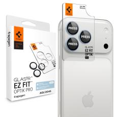 Spigen Spigen iPhone 18 Pro/18 Pro Max 2-PACK Linsskydd Optik Pro GLAS.tR 'Ez Fit' - Teknikhallen.se