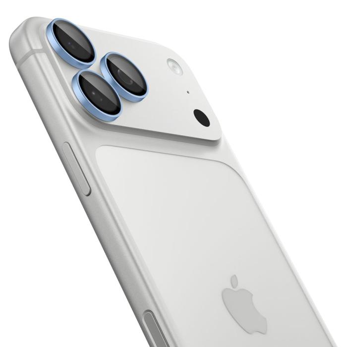 Bild 3, Spigen Spigen iPhone 18 Pro/18 Pro Max 2-PACK Linsskydd Optik Pro GLAS.tR 'Ez Fit' - Teknikhallen.se