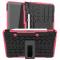  iPad Air 2020/2022/2024 Skal Rugged Kickstand Armor Rosa - Teknikhallen.se