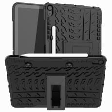  iPad Air 2026-2020 Skal Rugged Kickstand Armor Svart - Teknikhallen.se