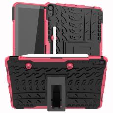  iPad Air 2025-2020 Skal Rugged Kickstand Armor Rosa - Teknikhallen.se