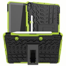  iPad Air 2026-2020 Skal Rugged Kickstand Armor Gr&ouml;n - Teknikhallen.se