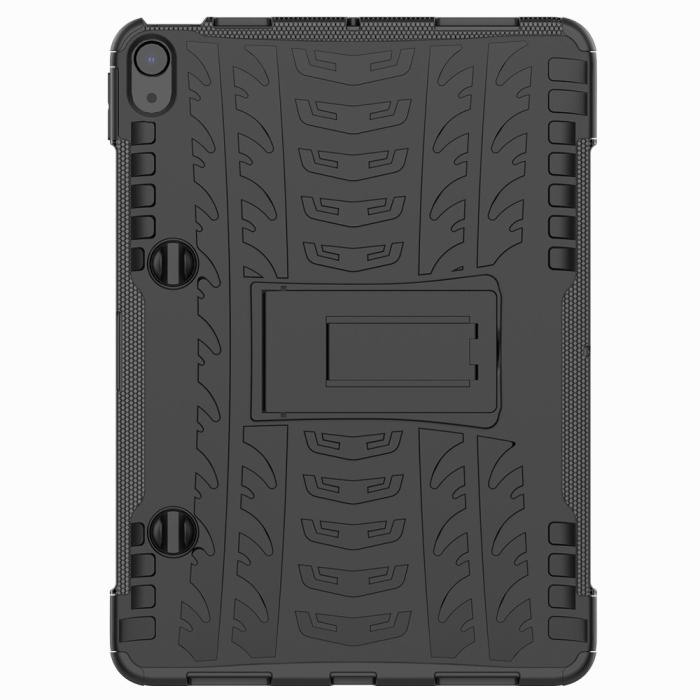 Bild 2,  iPad Air 2026-2020 Skal Rugged Kickstand Armor Svart - Teknikhallen.se