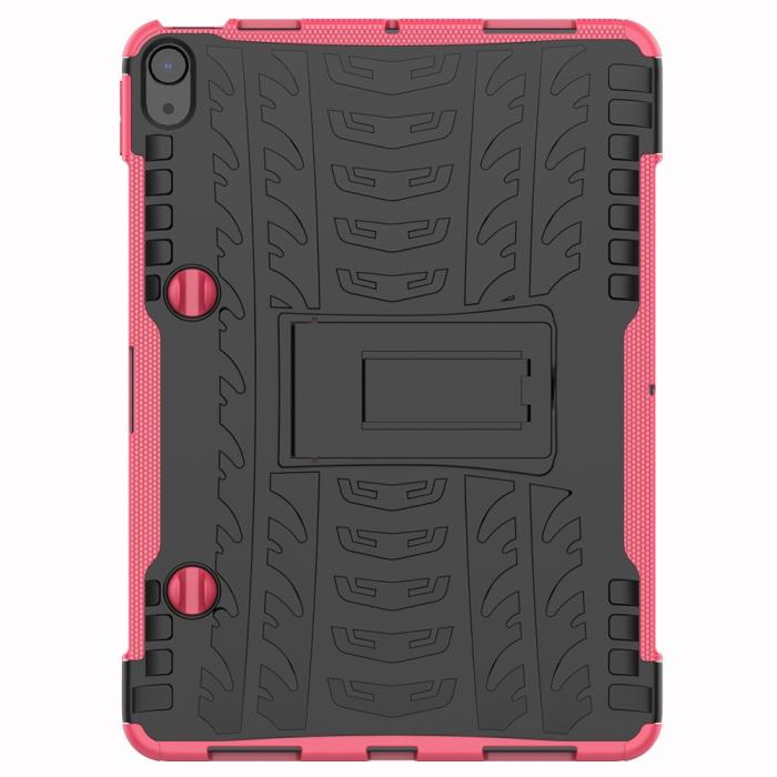 Bild 2,  iPad Air 2025-2020 Skal Rugged Kickstand Armor Rosa - Teknikhallen.se